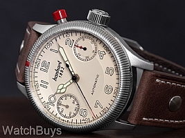 Show product details for Hanhart Pioneer MonoScope Single Button Chronograph