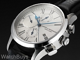 Show product details for Jaeger & Benzinger Chronograph White Frost Non-Refundable Deposit