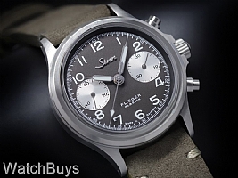 Show product details for Sinn 356 Flieger Classic Anniversary LE on Strap