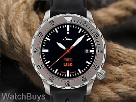 Show product details for Sinn U50 Hydro on Rubber Strap Non-Refundable Deposit