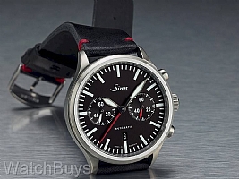 Show product details for Sinn 936 Bicompax Chronograph Fully Tegimented on Strap